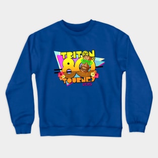 Triton 80's/Hawaiian Theme Mash Crewneck Sweatshirt